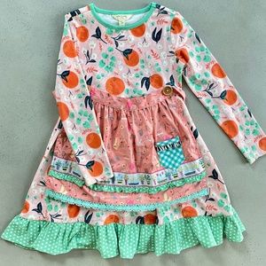 Matilda Jane with Joanna Gaines Sweet Clementine Dress Size 6